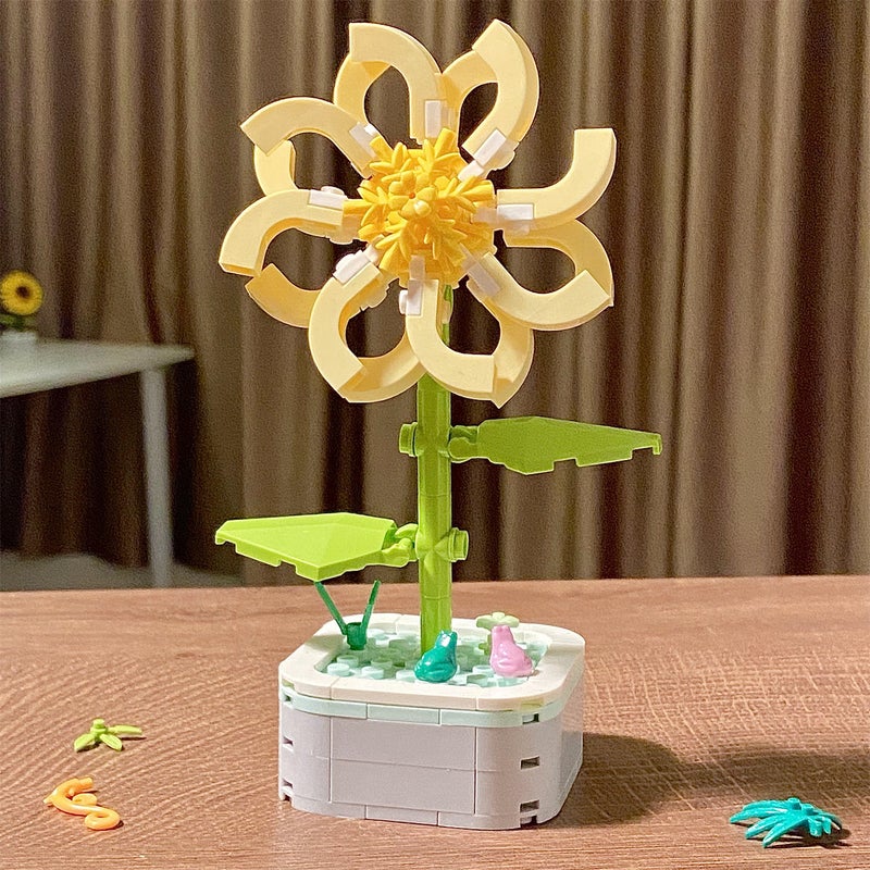 Sunflower Teacher'S Day Gift Pink Rose Eternal Flower Handmade Diy Birthday Gift For Girls Creative Gift Boxes - Image 1